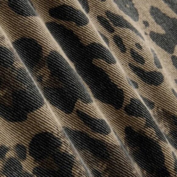 NWT CIDER Size S Leopard Print Overalls - Picture 6 of 8